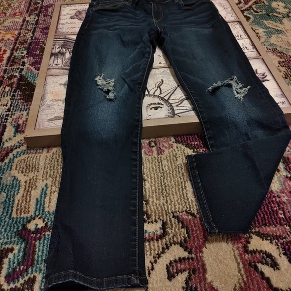 Kut From The Kloth Dark Wash Mid Rise Skinny Jeans - Picture 2 of 10
